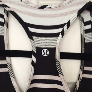 Lululemon groovy stripe racerback