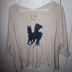 Free People flowy shirt