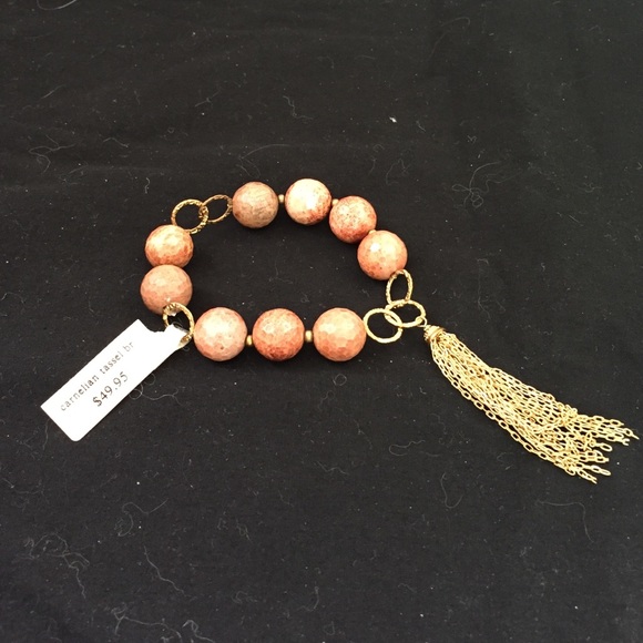 Gold Tassel Bracelet