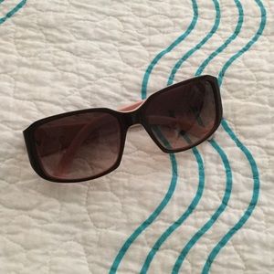 Lacoste Women's Pink & Brown Sunglasses
