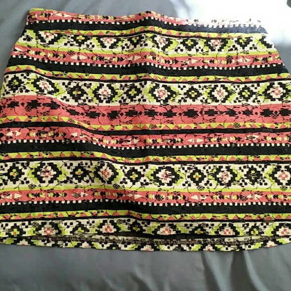 Cute pattern Hollister miniskirt