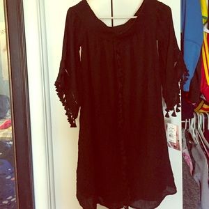 Love fire bohemian off the shoulder dress