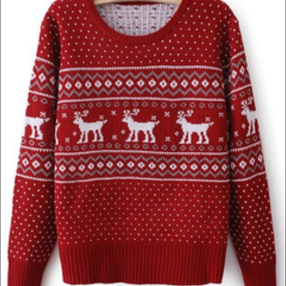 sheinside Sweaters - Christmas sweater