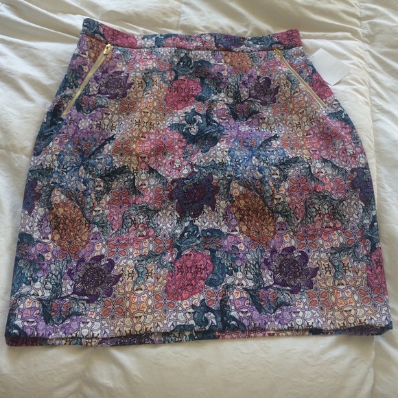 H&m patterned skirt