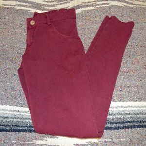 Brandy skinny jeans.