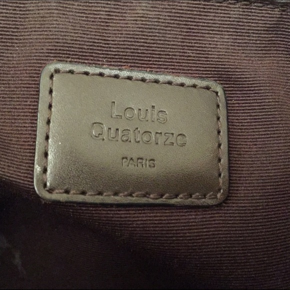 Vintage Louis Quatorze Paris signature tote - Picture 3 of 4