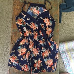 Forever 21 Floral Romper