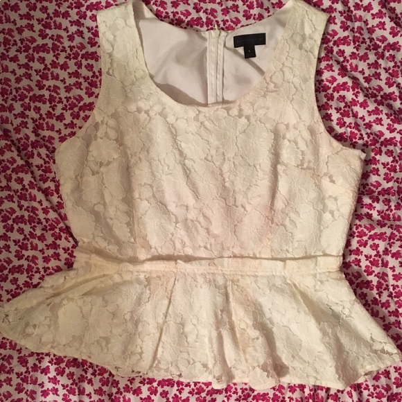 Worthington Lace Peplum top