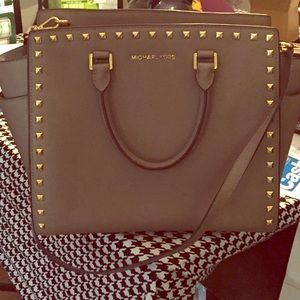 Michael Kors Studded Satchel