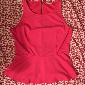 Old Navy Peplum tank