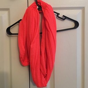 Bright Orange Infinity Scarf