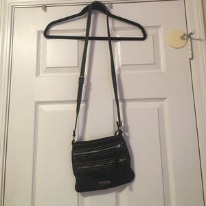 Nine West black cross body bag