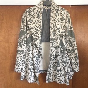 Free People Peplum Cardigan