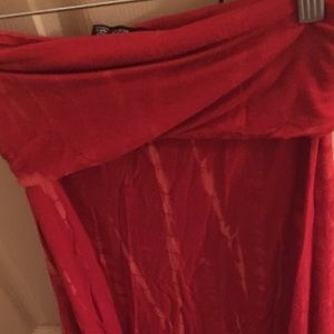 Popular- Red/Orange Long Skirt or Long Dress!!