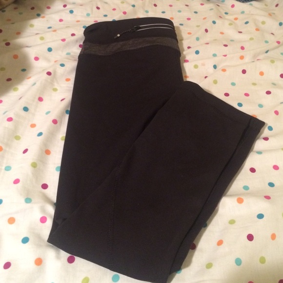 Black workout pants from Costco.