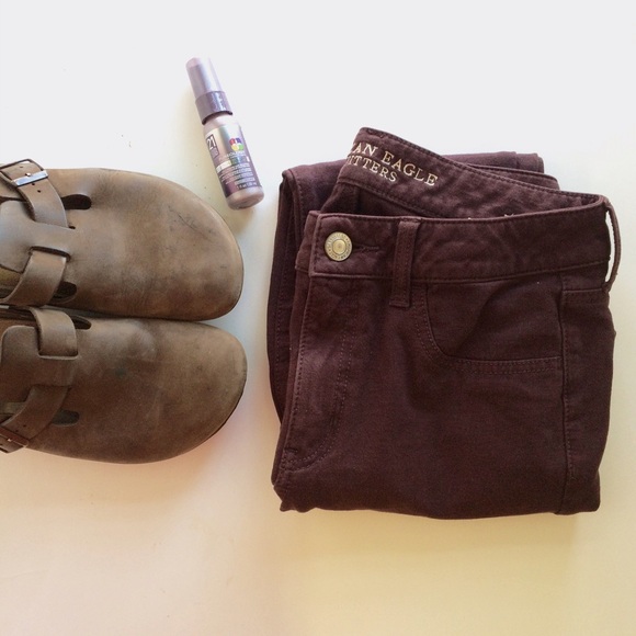 American Eagle Outfitters Pants - Deep Purple Jegging by American Eagle Outfitters
