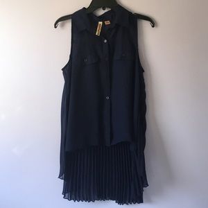 Thin High-low Blouse