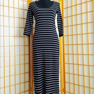 French Connection Jersey Striped Dress