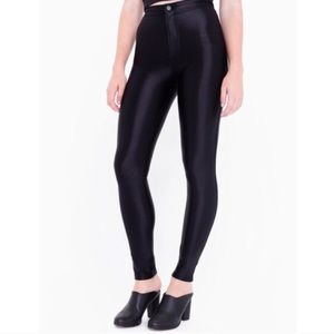 Black American Apparel Disco Pants