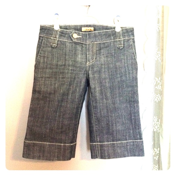 See Thru Soul denim shorts