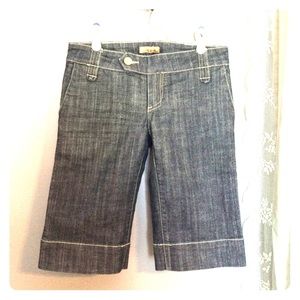 See Thru Soul denim shorts