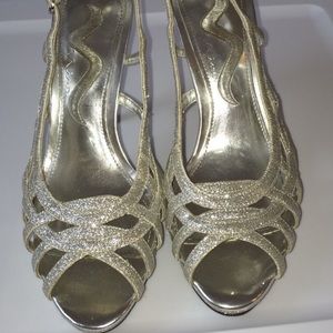 Silver PROM shoes!