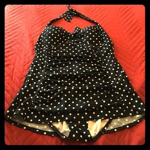 One piece bathing suit