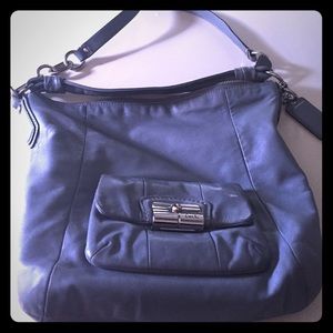 Coach leather purse