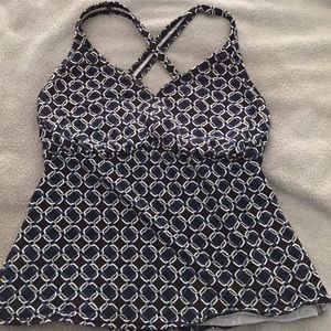 Lands end size 12 Tankini top