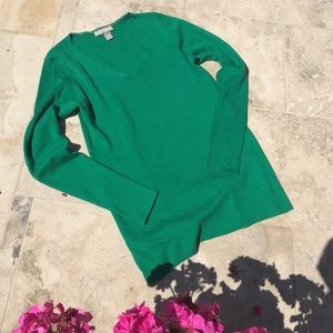 Banana Republic emerald green sweater.