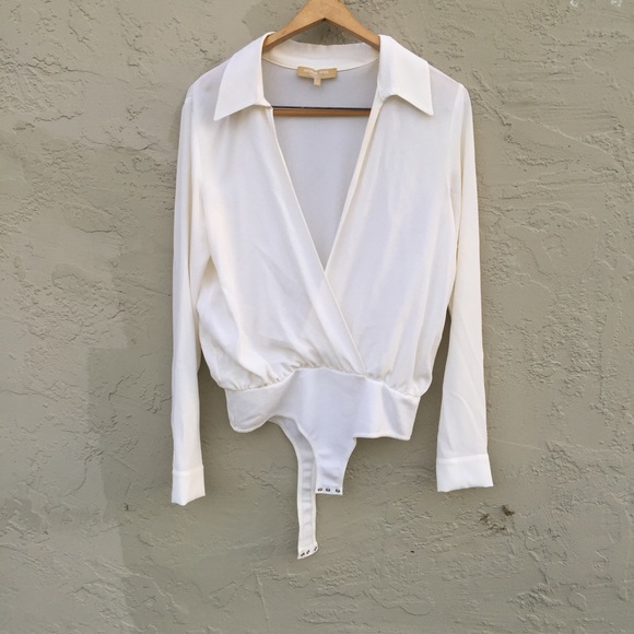Michael Kors blouse bodysuit  size M.