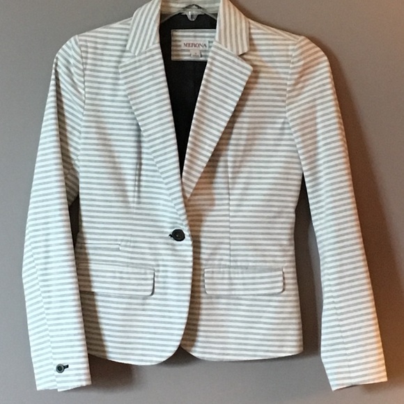 Merona striped blazer