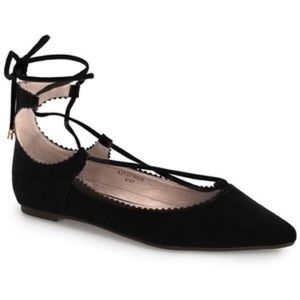 Topshop Lace Up Flats