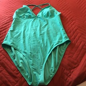 One piece bathing suit
