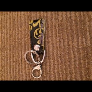 Vera Bradley keychain.
