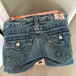 True religion jean shorts