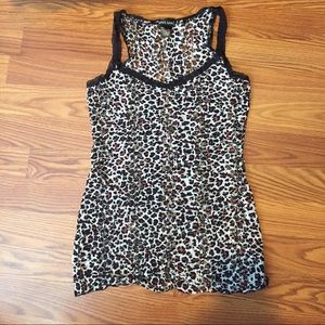 Leopard Print Tank Top