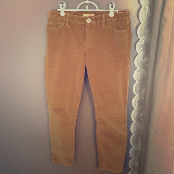 Banana Republic skinny ankle corduroys