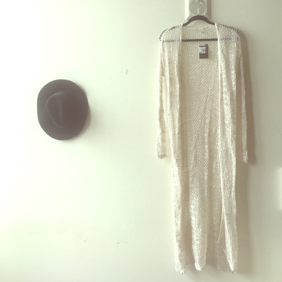 Long and light summer sweater
