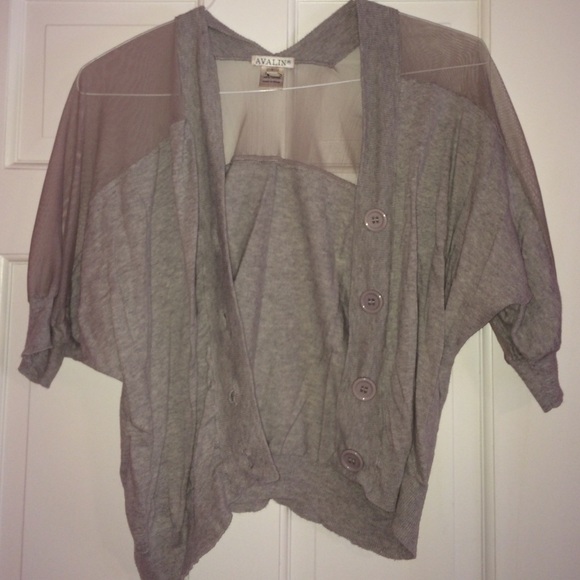 Gray Cardigan - Picture 1 of 3