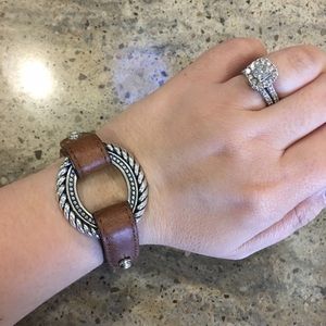 Brighton Leather Bracelet