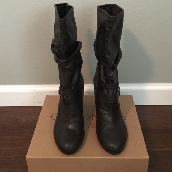 Style&co dark brown boot