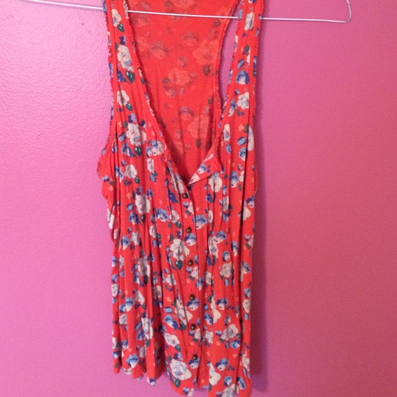 Aerie Floral Flowy Tank - Picture 1 of 4