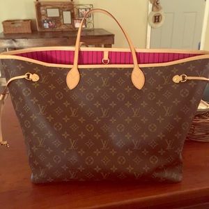 LV Gm Neverfull Pivoine! 💕💖💖