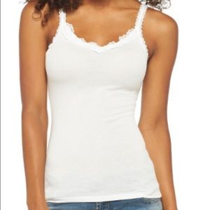 Mossimo Lace Trim Tank Top NWT