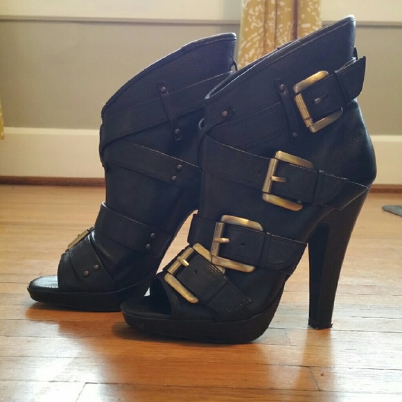 ALDO Open Toe Ankle Boots