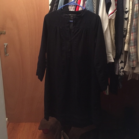 Size 0 Marc Jacobs wool navy shift dress - Picture 2 of 4