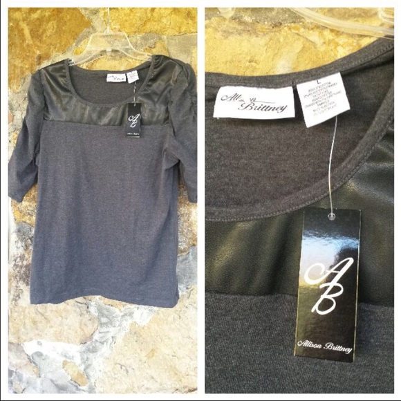 ALLISON BRITTNEY TOP SIZE LARGE