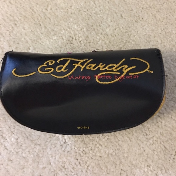 Ed Hardy sunglasses case