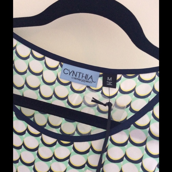 NWT Cynthia Rowley Tank Size M - Picture 2 of 3